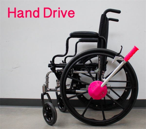 3D printed wheelchair Hand Drive is an affordable replacement to expensive lever-powered wheelchairs (3ders.org)