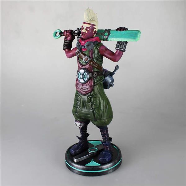 3DNA 3D prints amazing Hearthstone cards and 40 cm tall Ekko from League of Legends (3ders.org)
